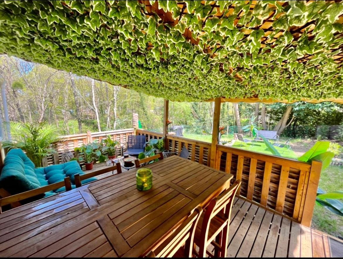 Tiki House M-Home-Climatise - Belle Parcelle ! Saint-Chéron Dış mekan fotoğraf