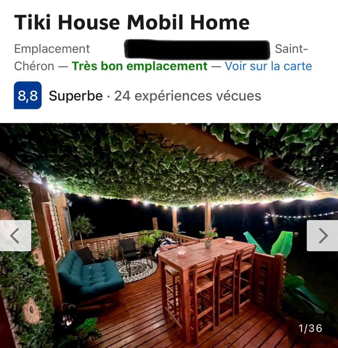 Tiki House M-Home-Climatise - Belle Parcelle ! Saint-Chéron Dış mekan fotoğraf