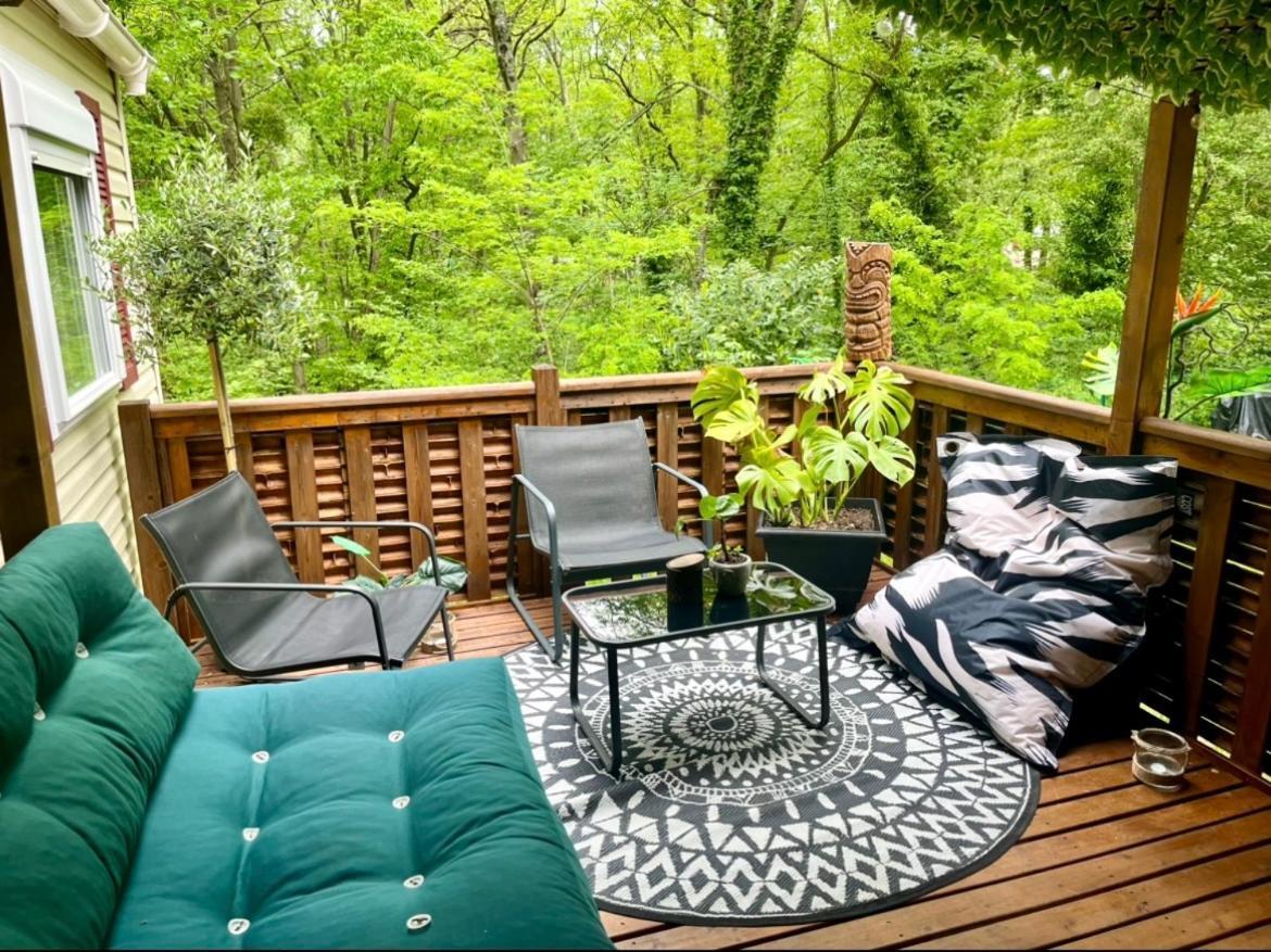 Tiki House M-Home-Climatise - Belle Parcelle ! Saint-Chéron Dış mekan fotoğraf